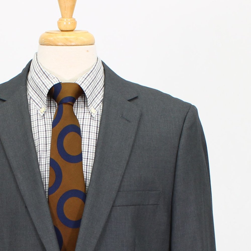 Apt 9 44r Gray Solid 2-Button Sport Coat Blazer J… - image 5